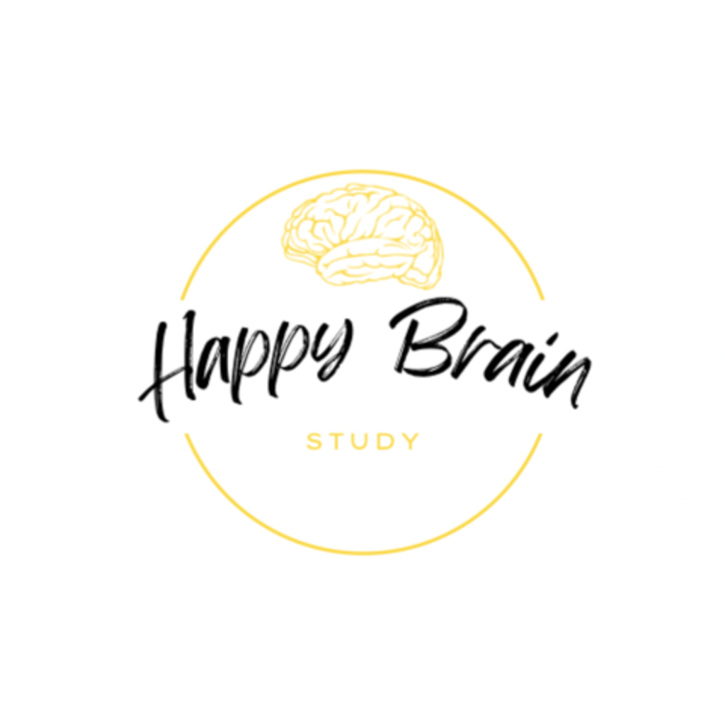 circular logo used for The Happy Brain Study